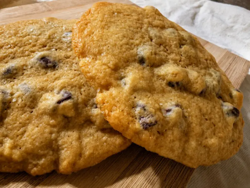 Chocolate Chip Discard Cookies