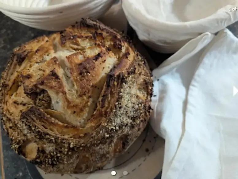 Everything Sourdough Bread