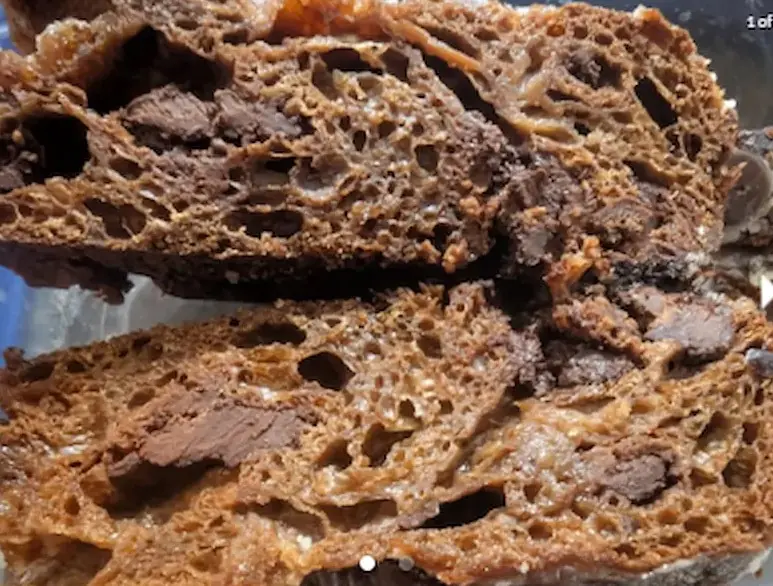 Double Chocolate Sourdough Focaccia