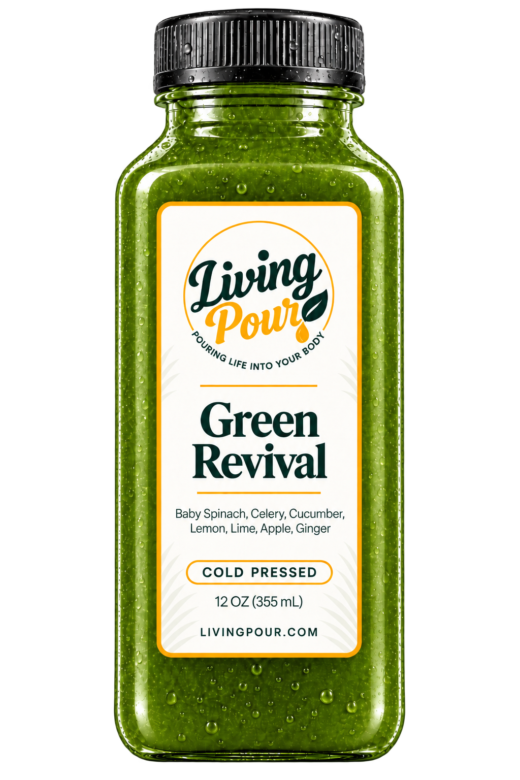 Green Revival — Living Pour Cold Pressed Juice