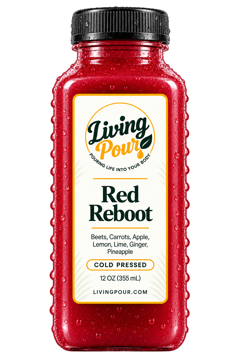 Red Reboot — Living Pour Cold Pressed Juice