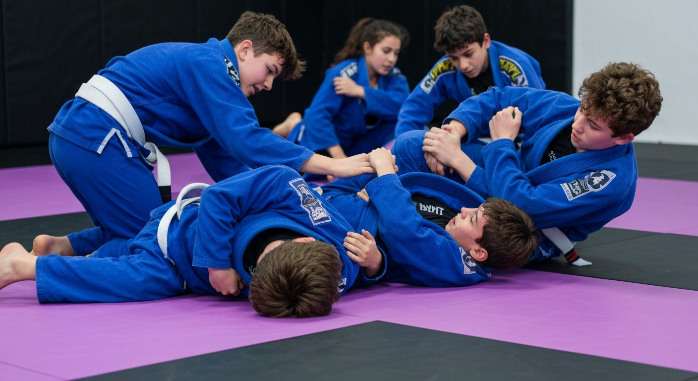 Teens Jiu Jitsu classes Mildura Mildura Brazilian Jiu Jitsu — Teens Jiu Jitsu class