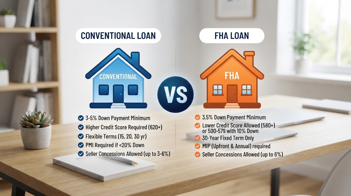 FHA Loan vs Conventional Loan