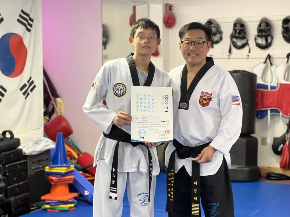 Training at World Taekwondo Academy