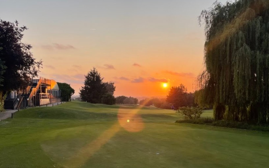 Sunset over the Fairways