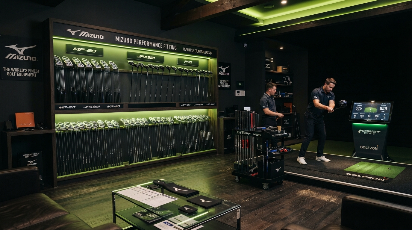 Mizuno custom fitting studio