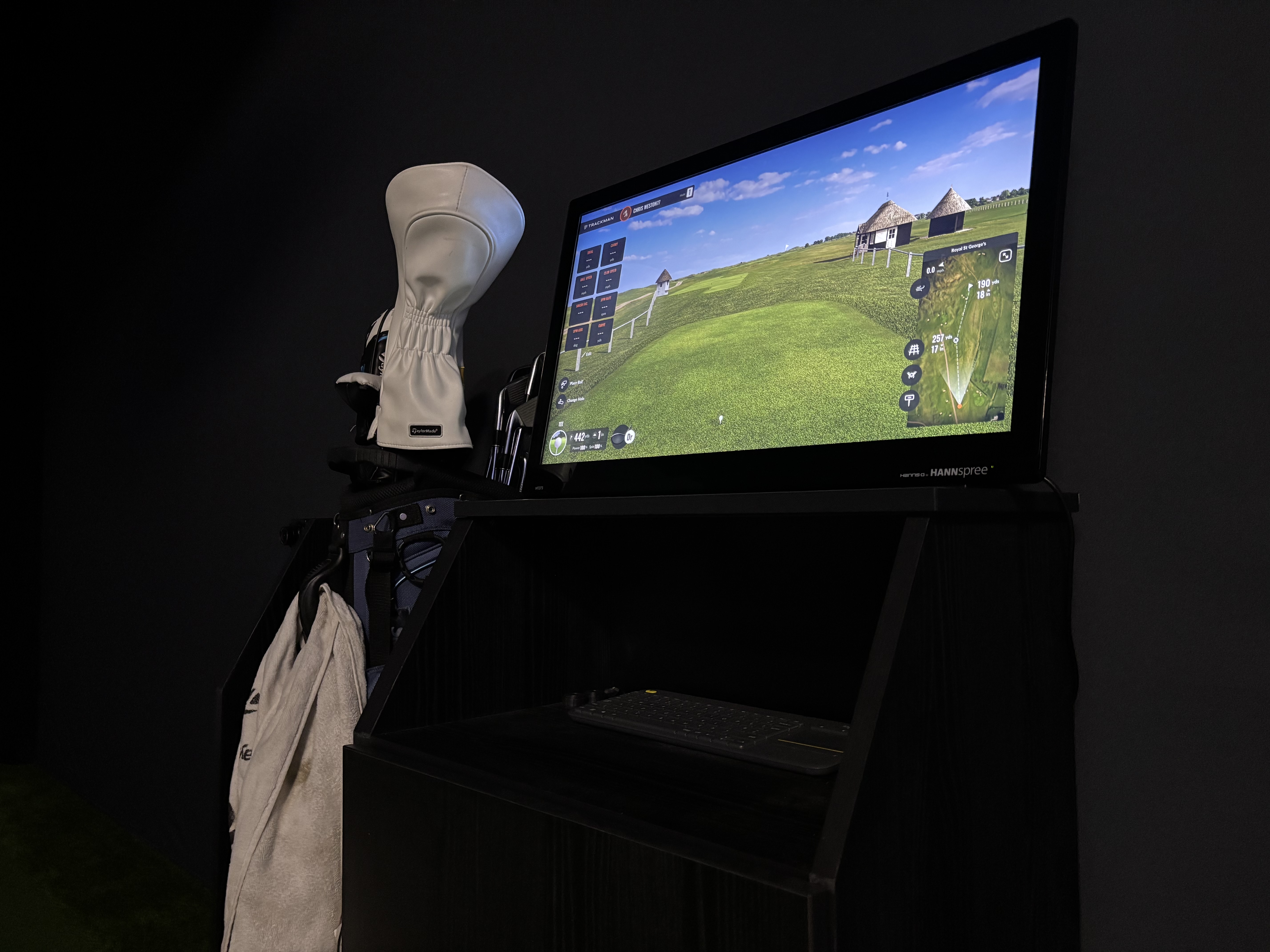 TrackMan Launch Monitor Setup