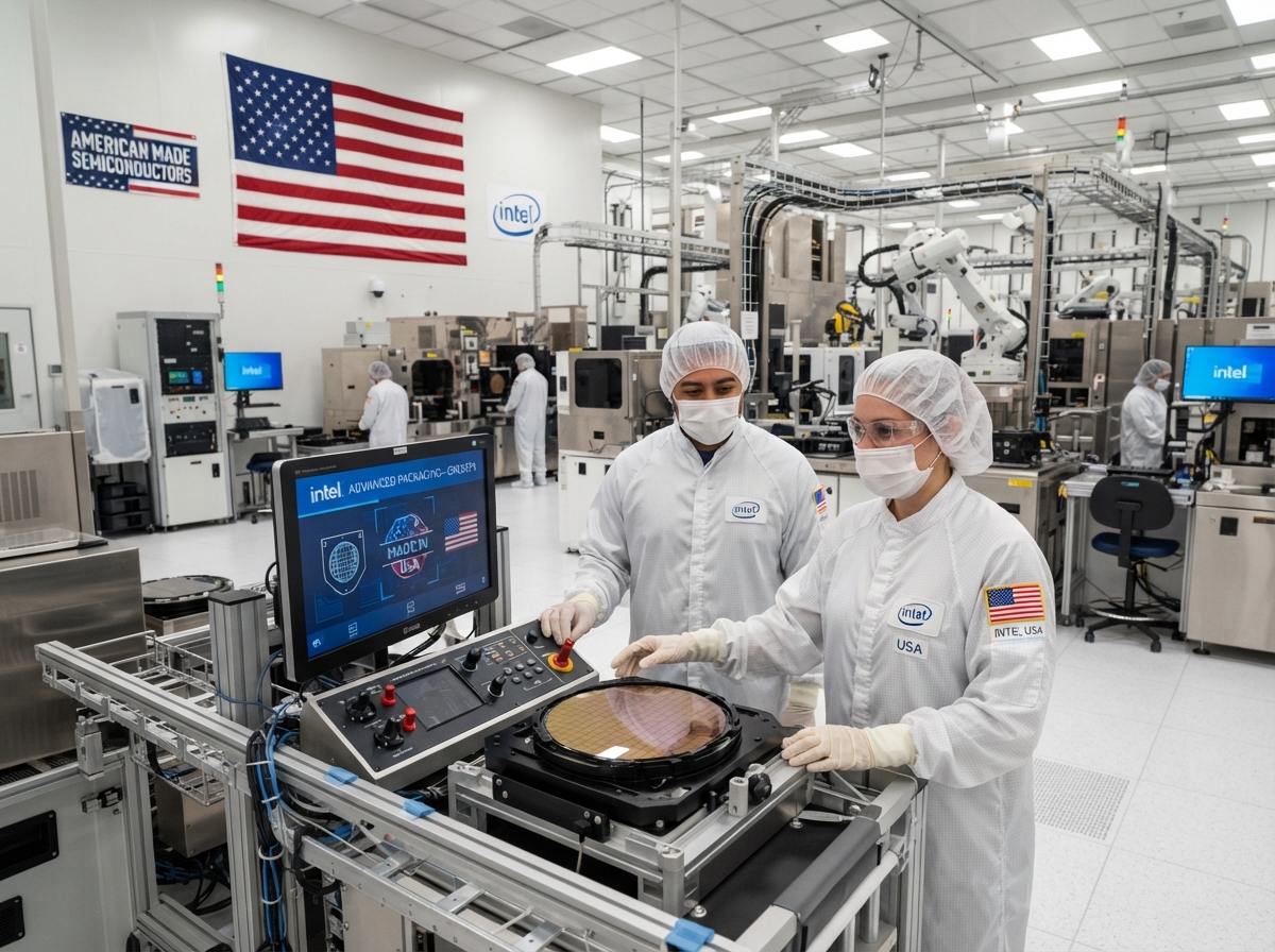 American semiconductor manufacturing workers