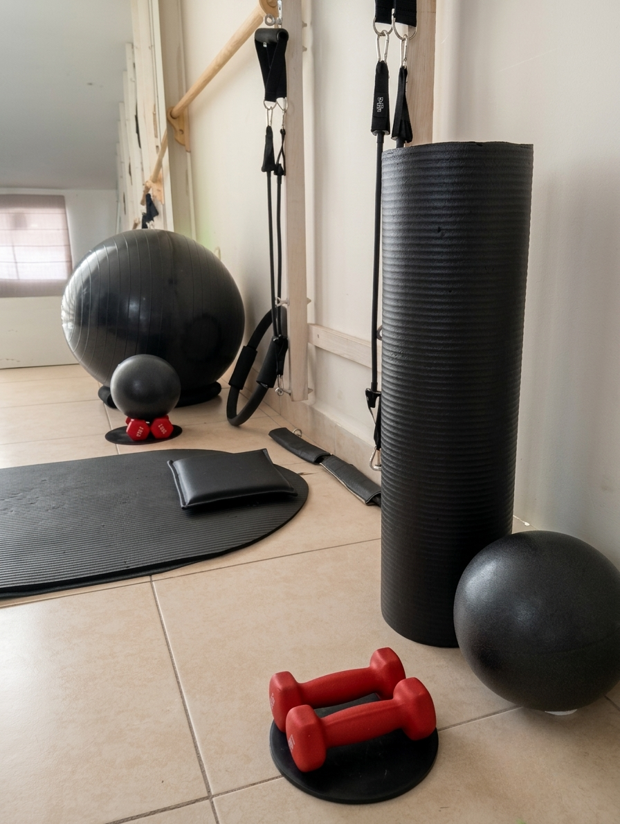 Instalaciones y equipo del estudio de Pilates PRISLATES en León 4