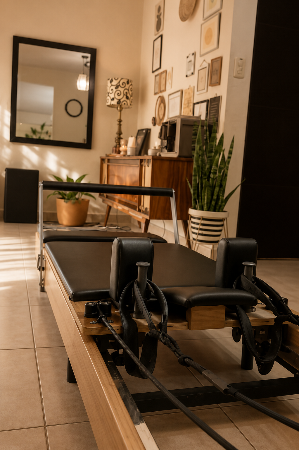 Instalaciones y equipo del estudio de Pilates PRISLATES en León 8