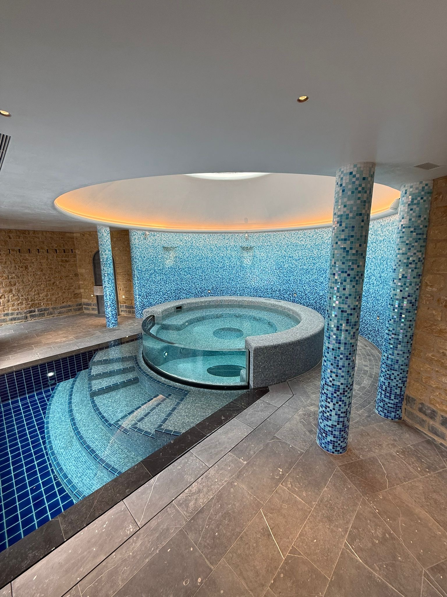 Commercial Spa - Bespoke Swimming Pool Construction Project by Poolcourt