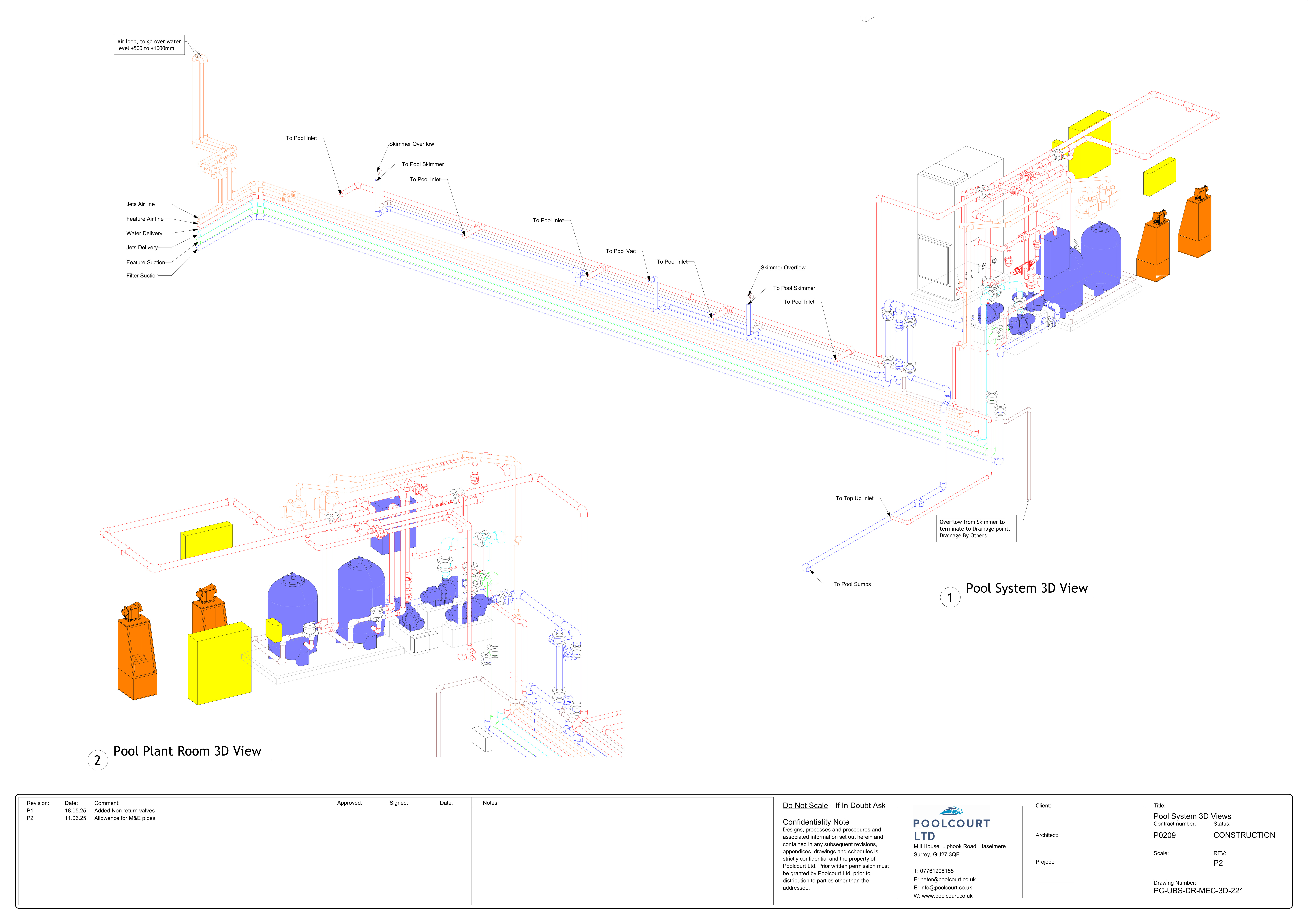 Seamless Plant Room Coordination - Pool Heating and Ventilation Engineering by Poolcourt