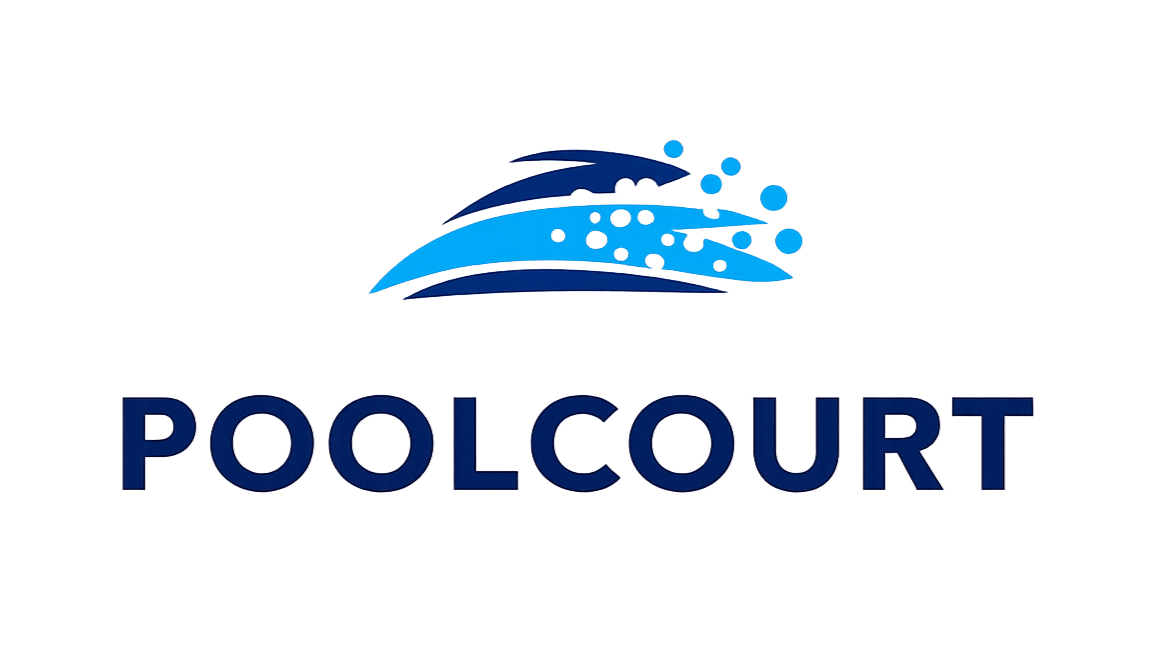 Poolcourt - Luxury Swimming Pool Construction and Design Logo
