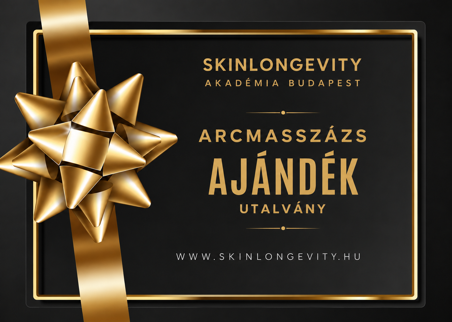 Arcmasszázs ajándékutalvány