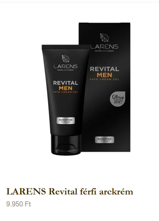 LARENS Revital férfi arckrém