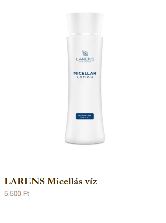LARENS Micellás víz