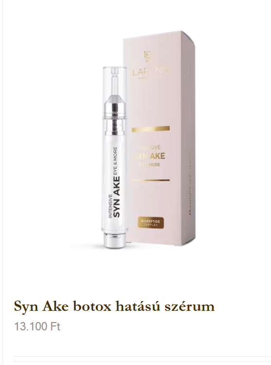 LARENS Syn Ake botox hatású szérum