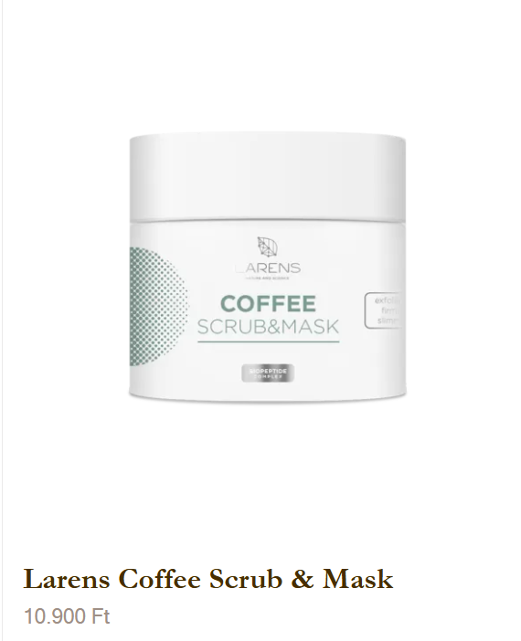 Coffee Scrub & Mask