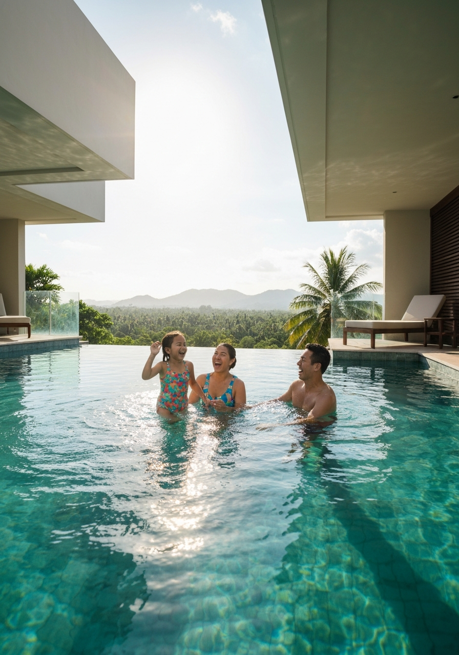 Family-friendly Caribbean beach resort