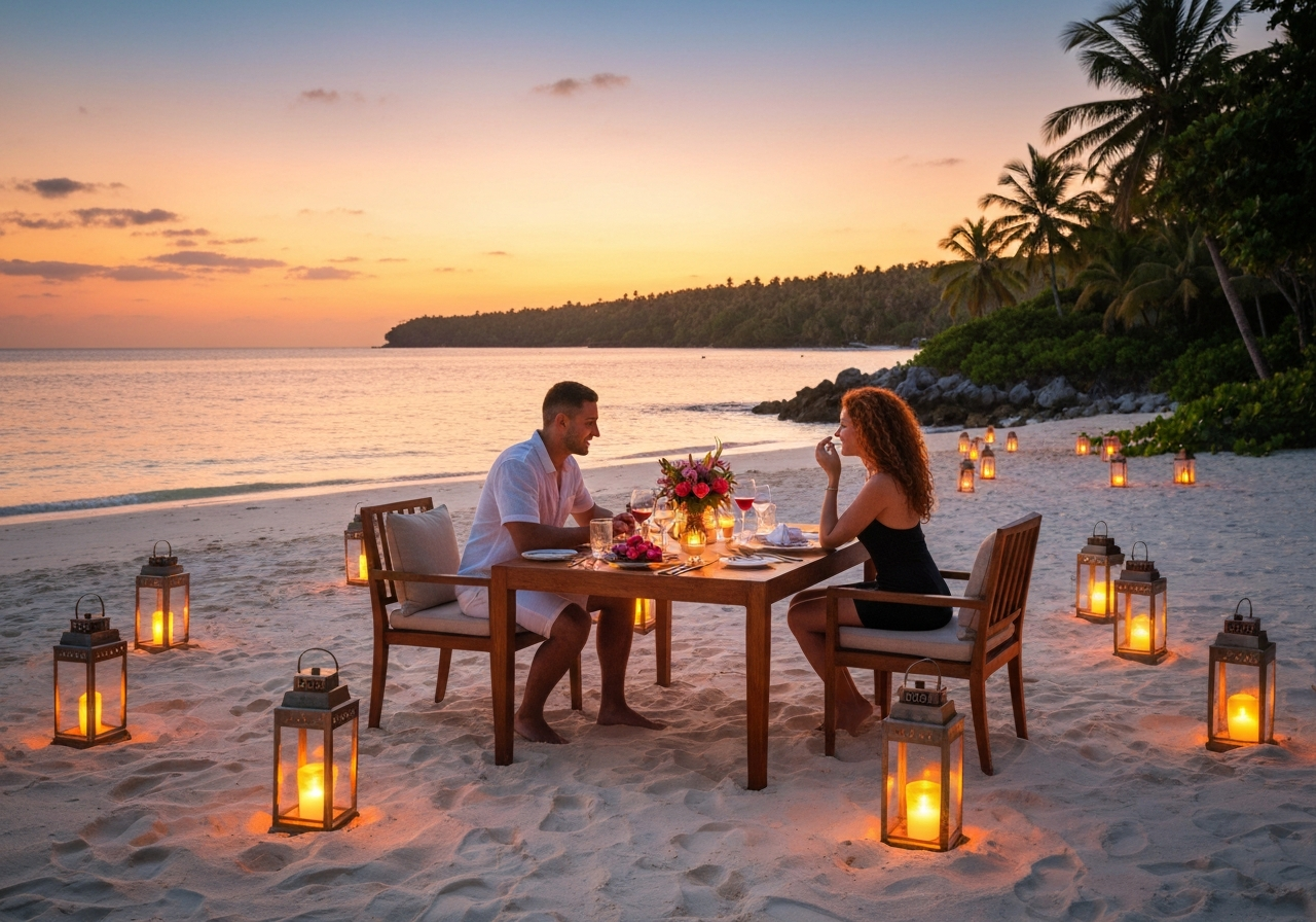 Luxury Caribbean suite with ocean views