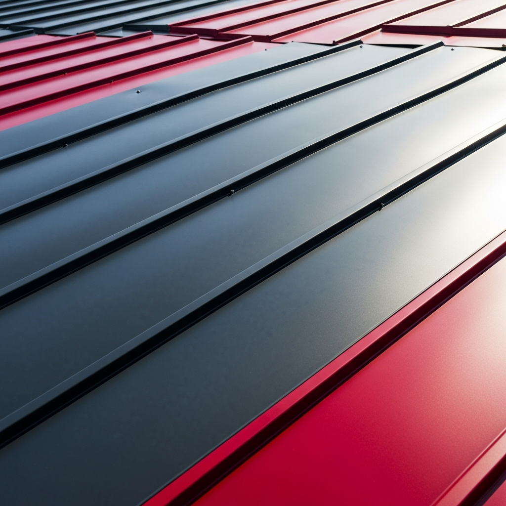High-quality painted metal