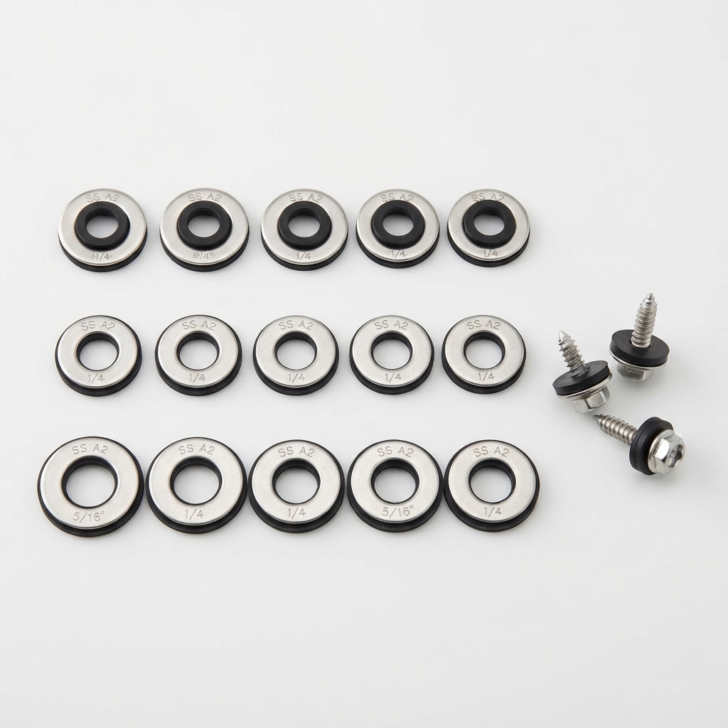 304 Stainless Steel & EPDM Bonded Sealing Washers