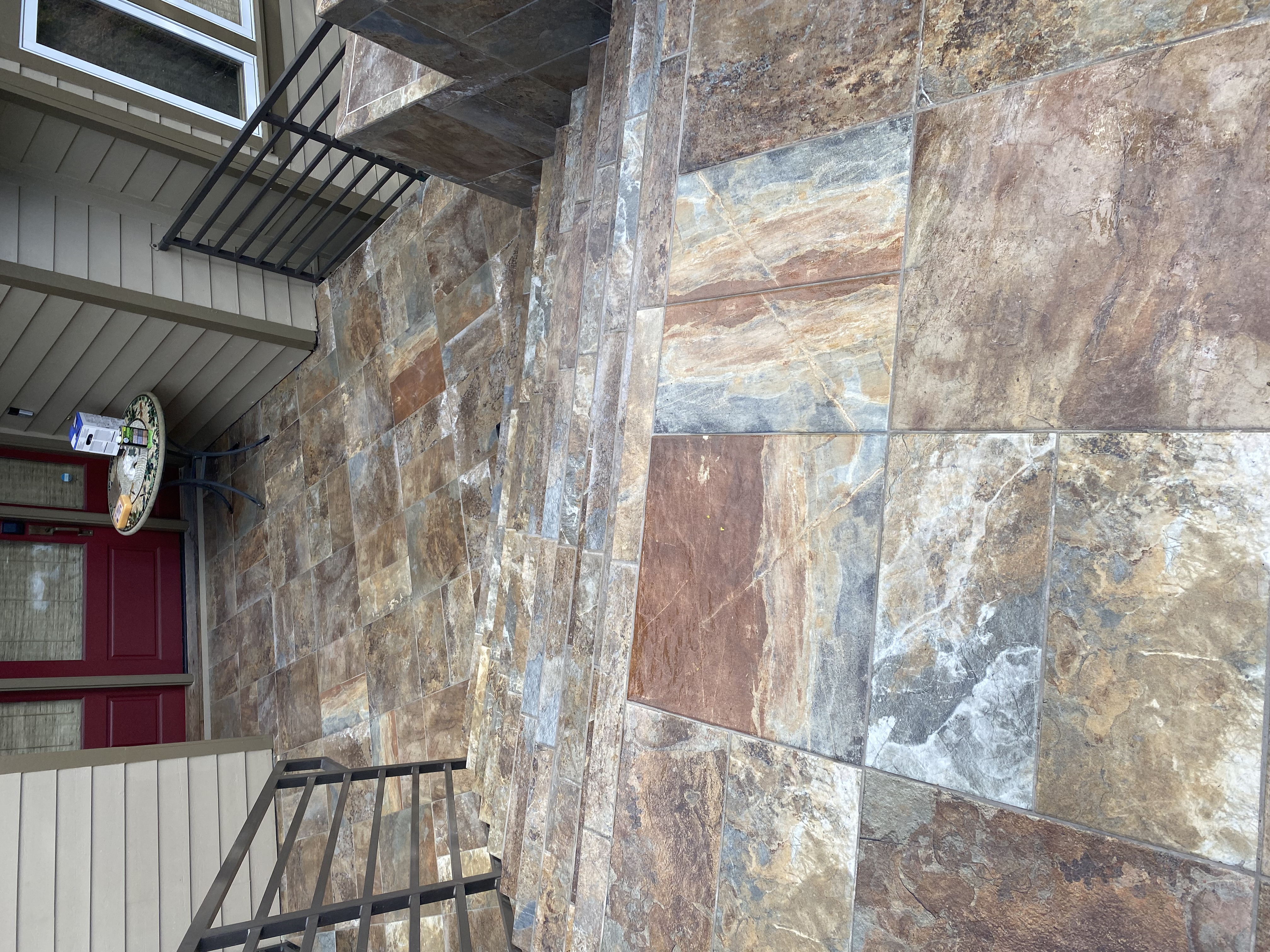 Pavers - Flagstone Entry Patio in Oakland / East Bay