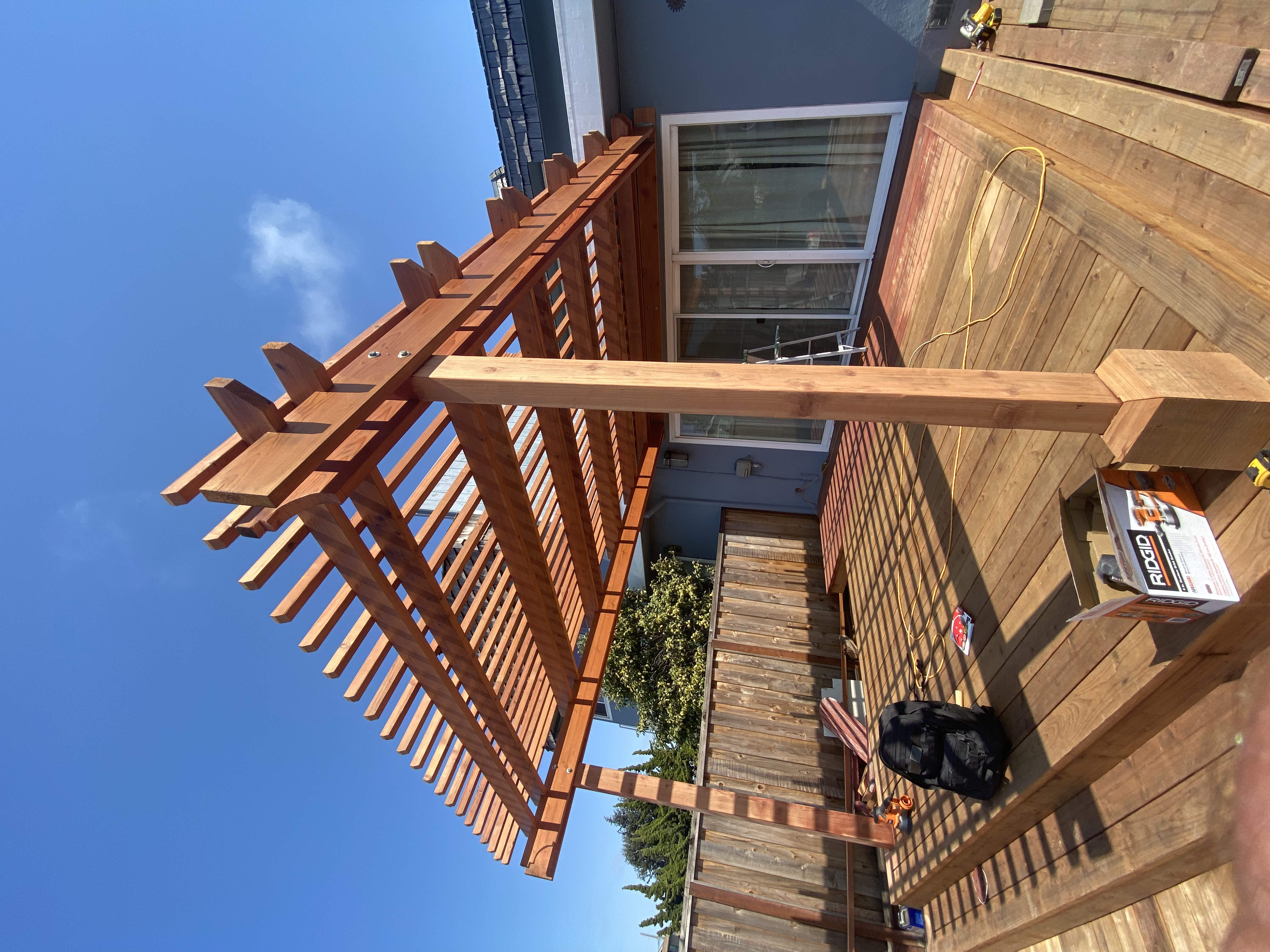 Arbors - Redwood Pergola in Oakland / East Bay