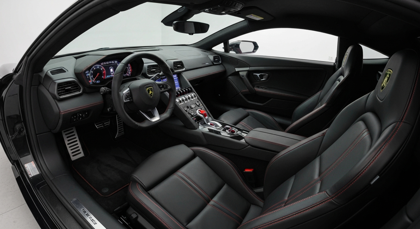 Luxury Sports Car Interior