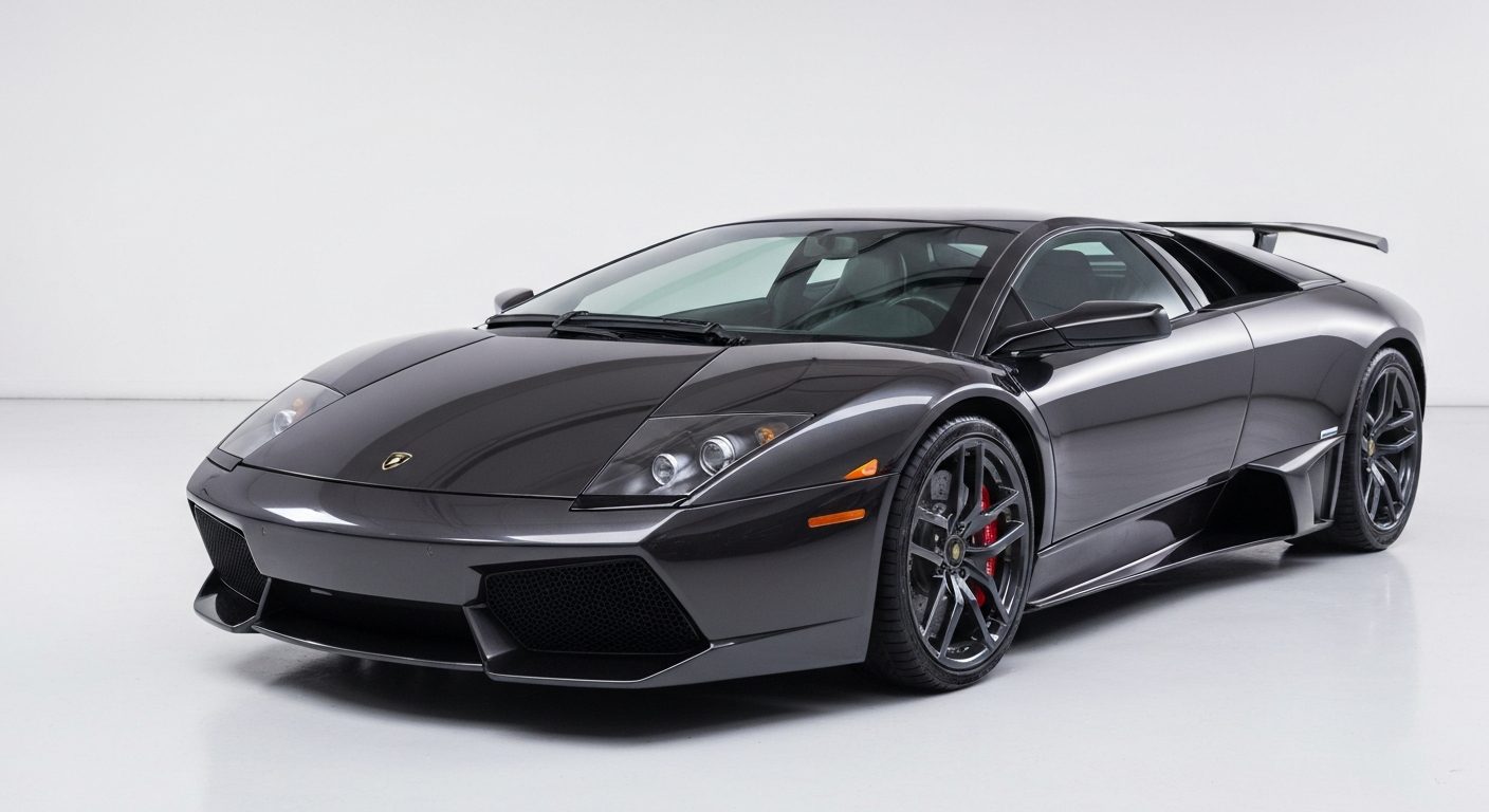 Glossy freshly detailed luxury exotic car representing mobile car detailing cost in Minneapolis