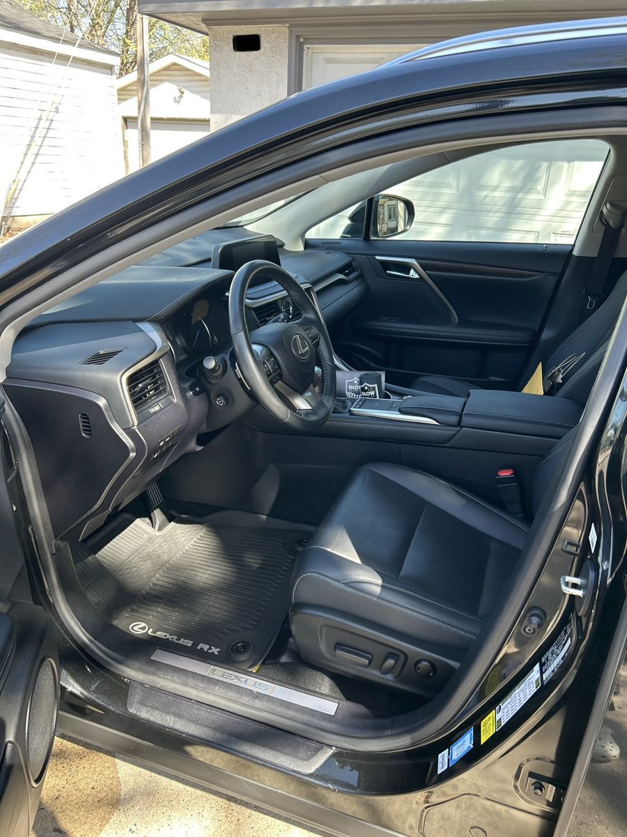 Lexus RX interior cleaned and conditioned