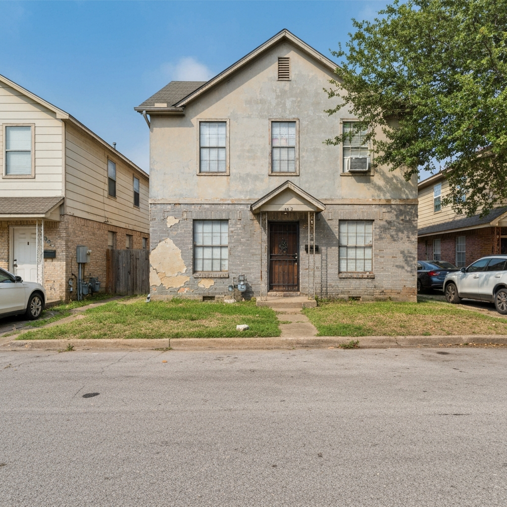 Older townhouse