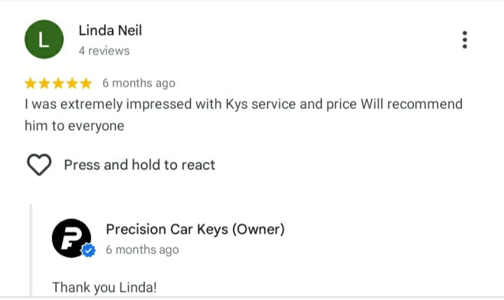 Linda Neil 5-star Google Review