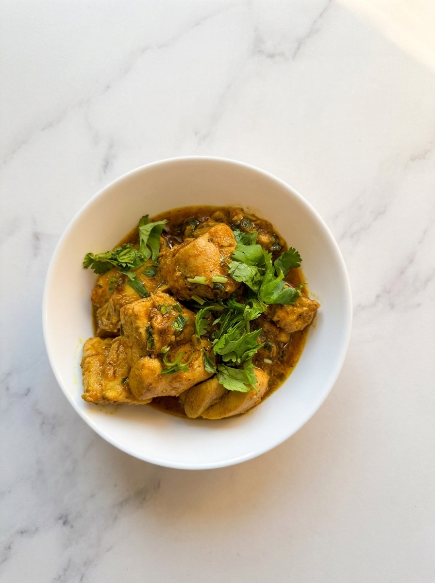 Chicken curry from P.K. Curry House Food Truck