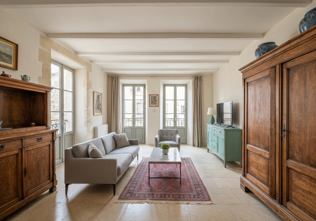 Rénovation d'appartement dans le centre ancien de Manosque
