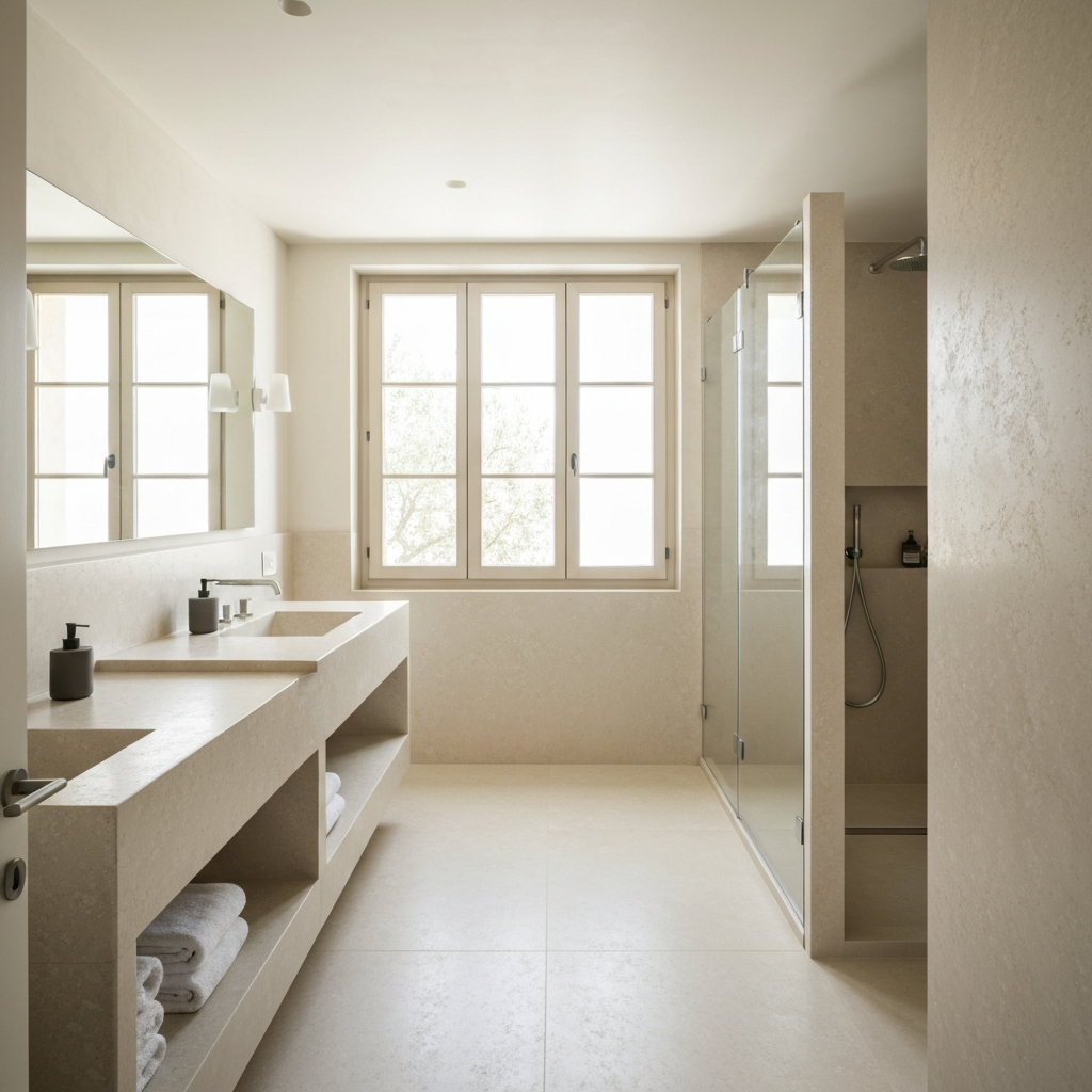 Rénovation de salle de bains haut de gamme à Gréoux-les-Bains