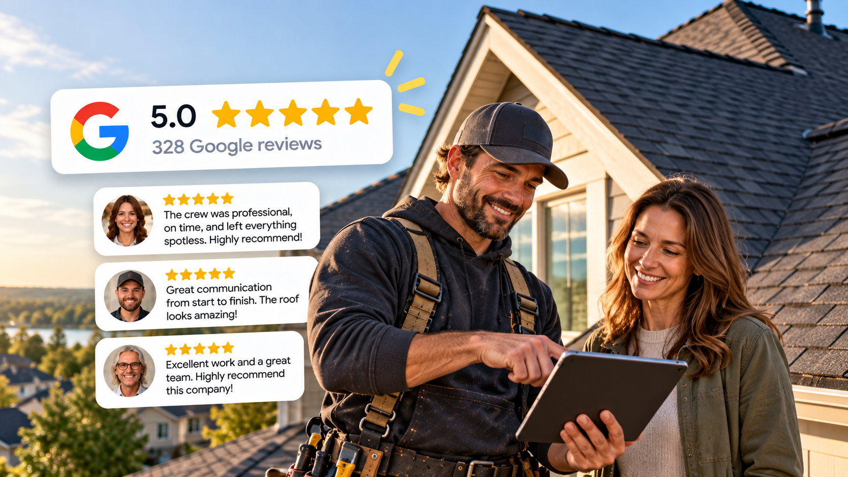 How Roofers Can Get More Google Reviews: A Step-by-Step Guide