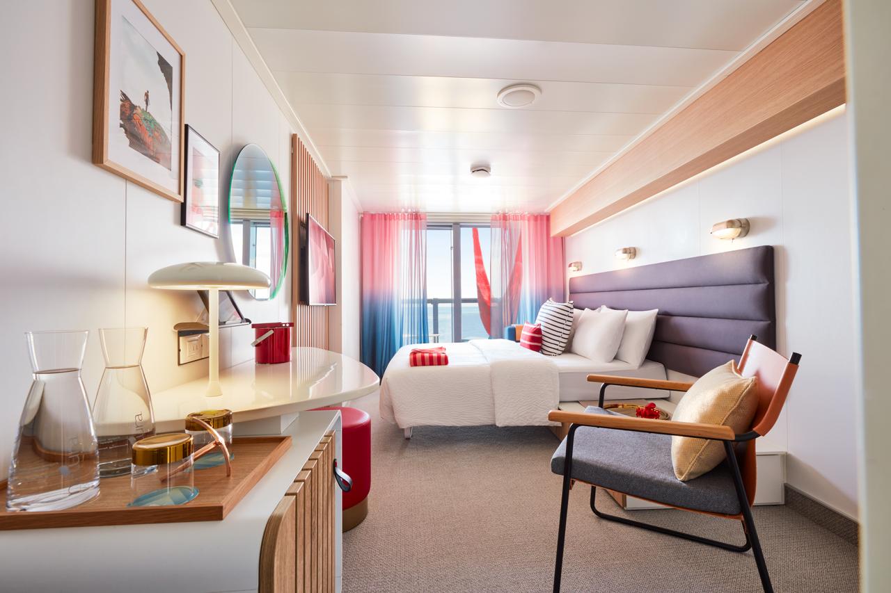Cruise cabin view