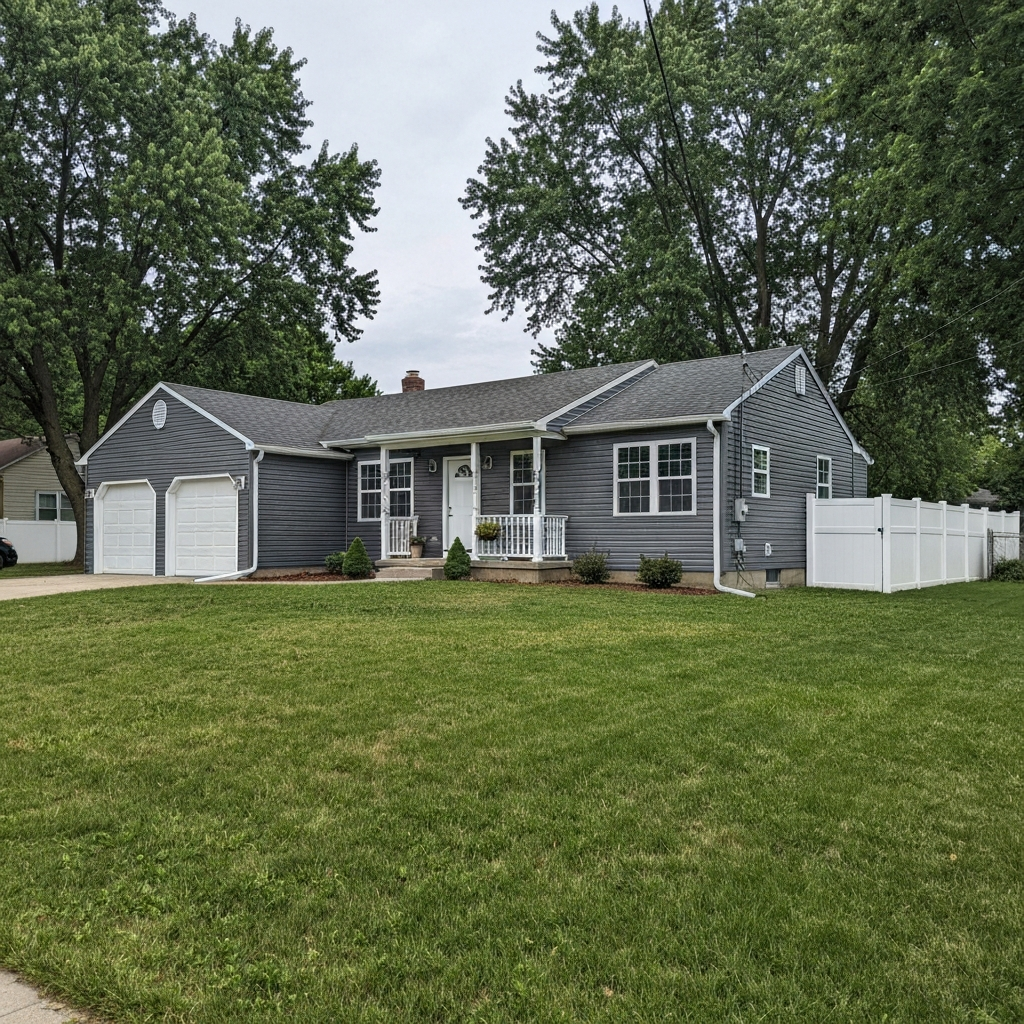 High-quality vinyl and Hardie board siding installation