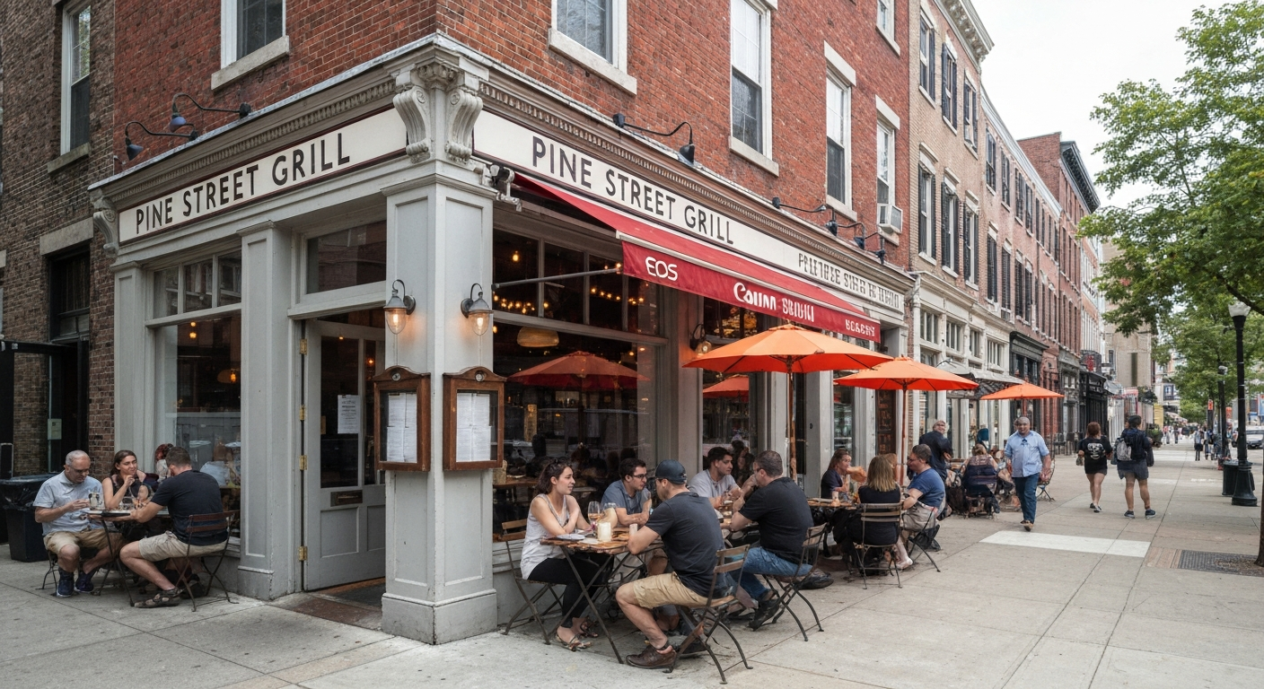 Pine Street Grill dining scene