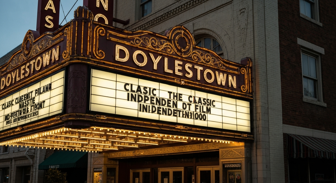 County Theater Doylestown PA independent film