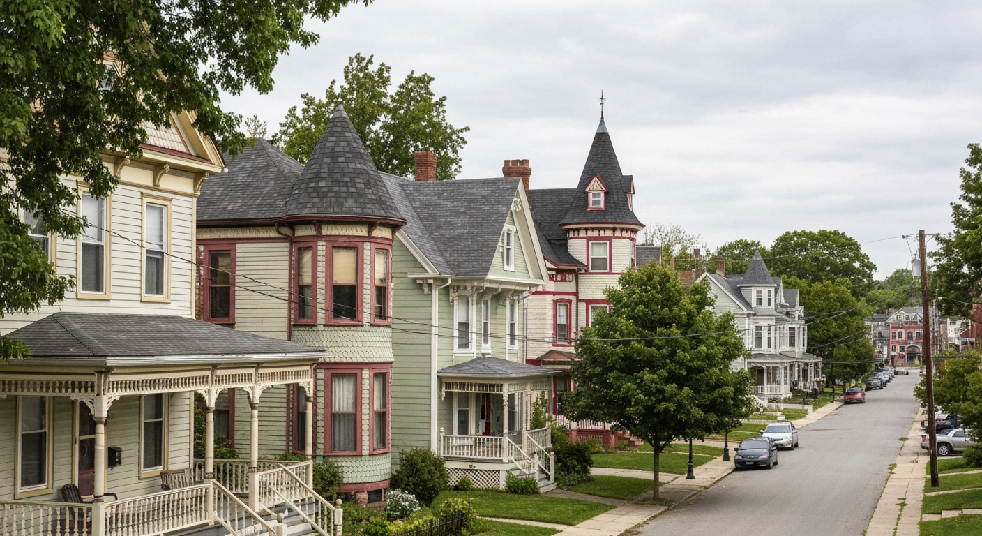 Victorian homes Doylestown PA Bucks County