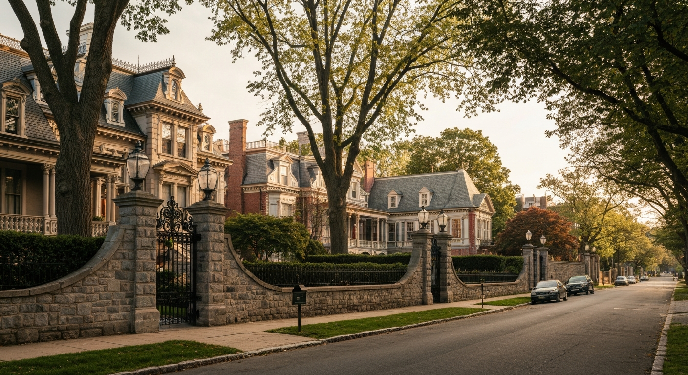 Historic homes estates Wayne PA Radnor Township Main Line