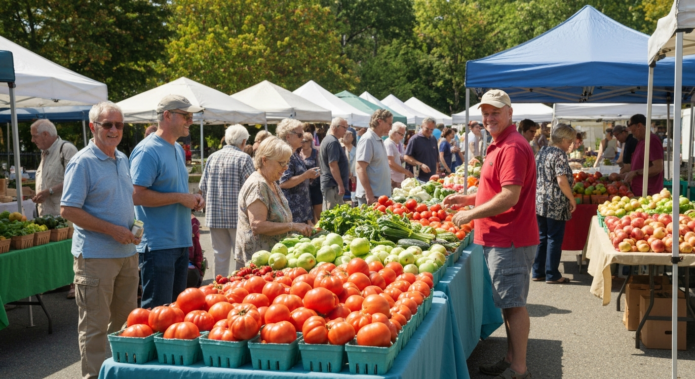Newtown Farmers Market PA Bucks County
