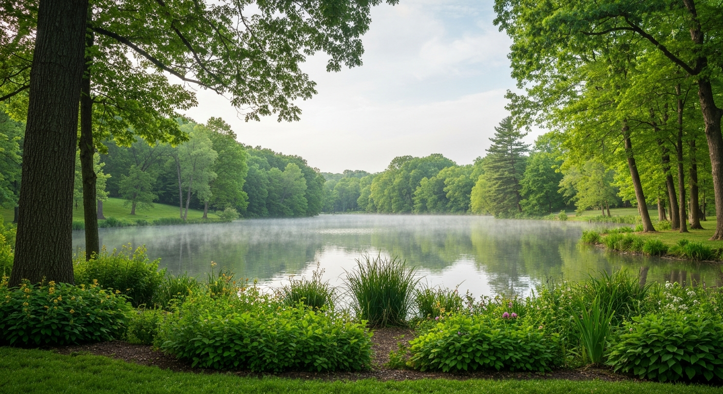 Peace Valley Park Lake Galena Doylestown PA