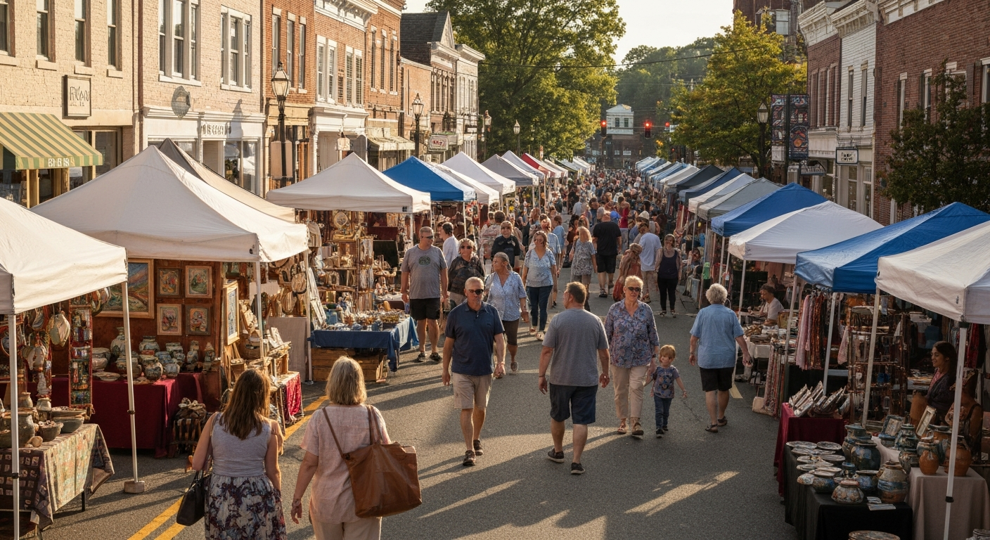 New Hope arts festival Bucks County PA