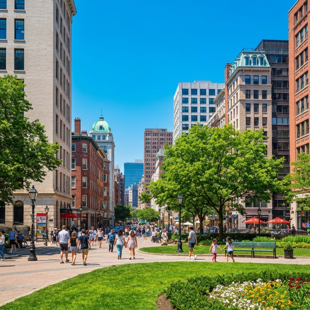 Rittenhouse Square park Philadelphia