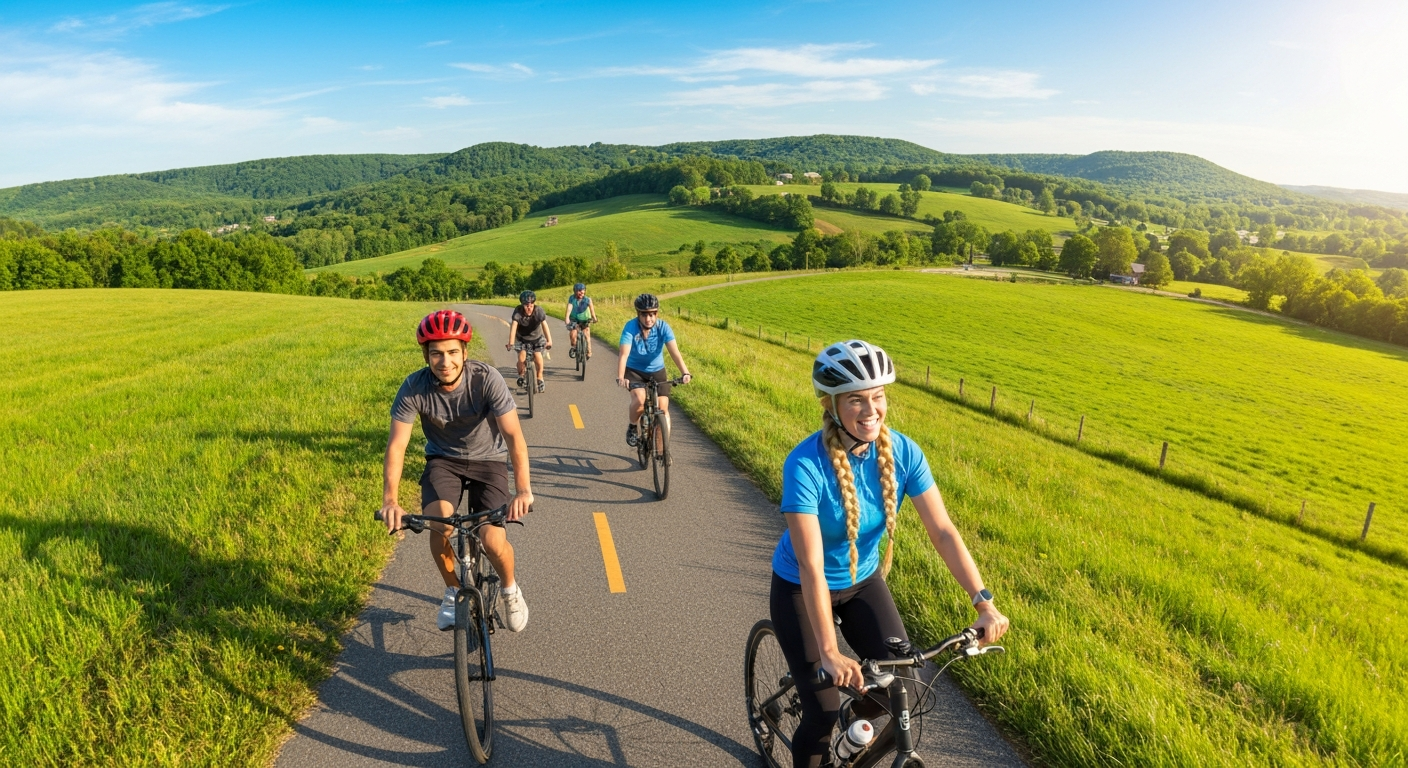 Cycling trails near West Chester PA