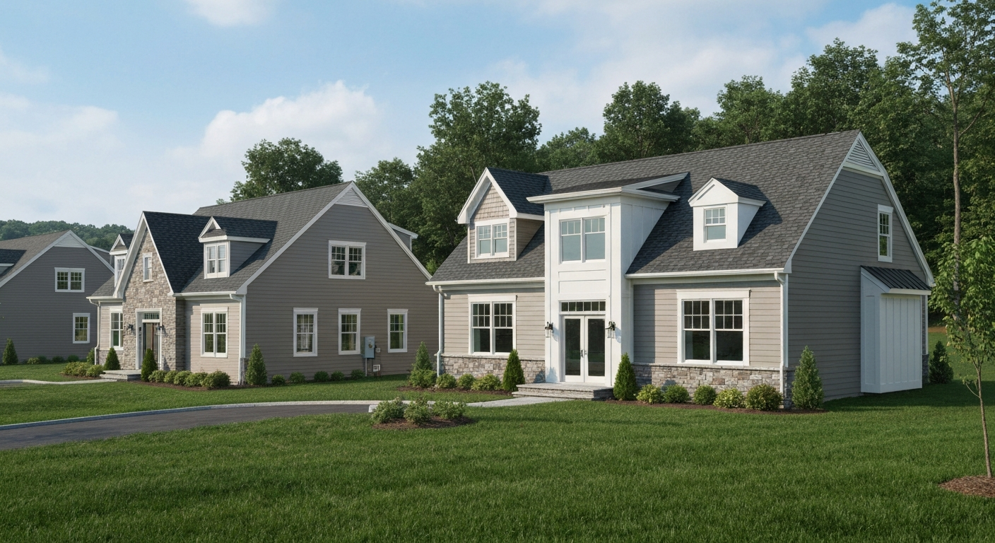 New construction homes Doylestown Township PA