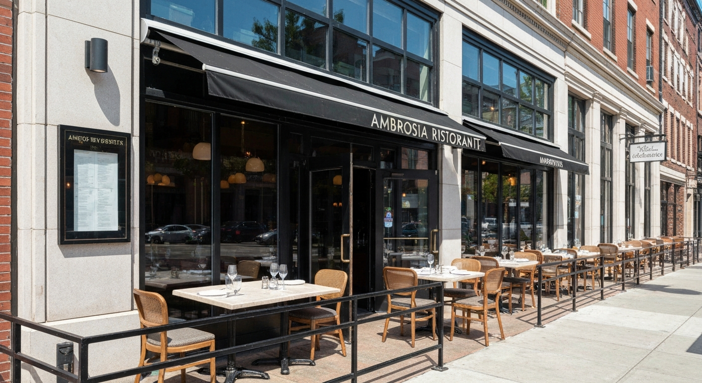 Ambrosia Ristorante dining scene